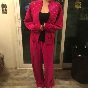 Vintage silk jumpsuit